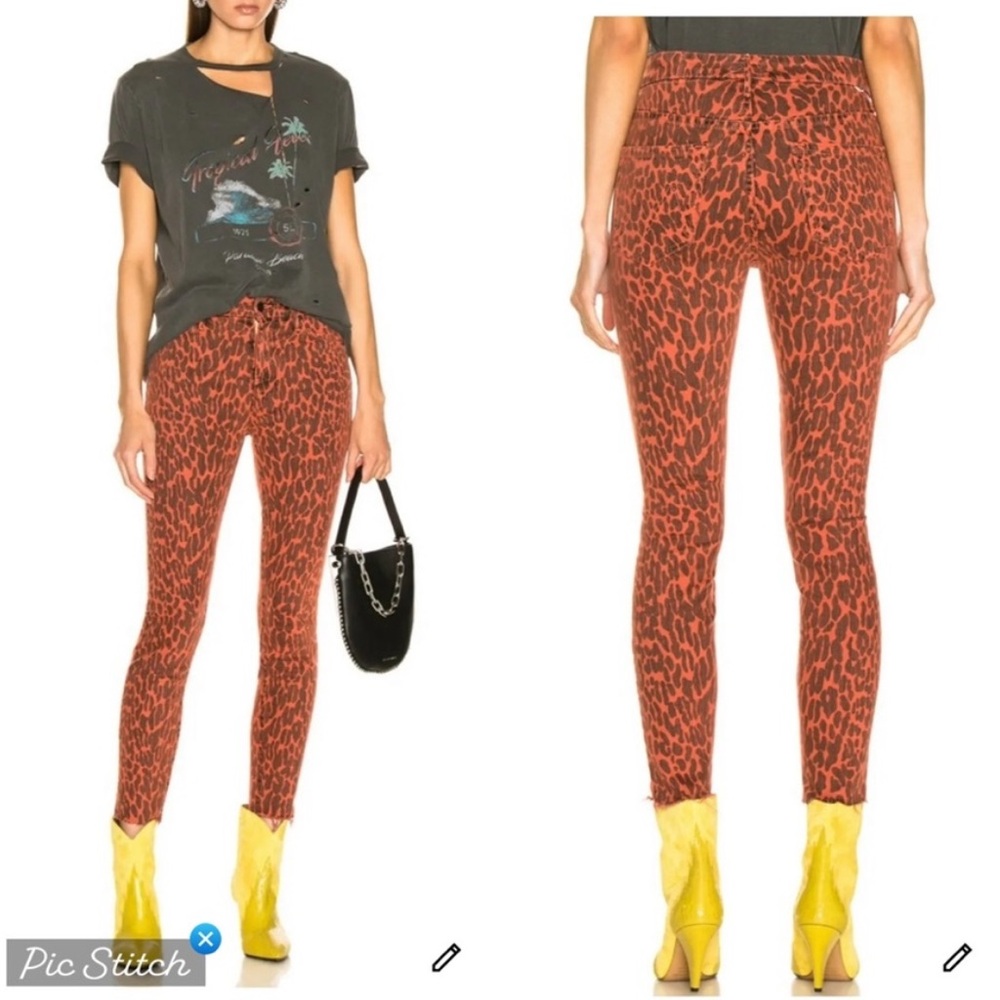 New Mother denim animal- attraction ankle fray size 30